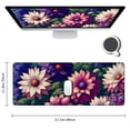 thumbnail image 2 of nygtbtfer Small Mouse Pad  Bird Hummingbird with Pink Flowers Mousepad with Washable Lycra Cloth, Non-Slip Rubber Base Mousepads, Computer Mouse Pads for Wireless Mouse 31.5x11.8 in, 2 of 6