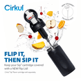 thumbnail image 4 of Cirkul 16oz StrawSip Flip Bottle, Onyx (Black), 4 of 12