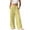 Yellow, variant on Resicozy Wide Leg Linen Pants for Women Plus Size Summer Flowy Lounge Pant Loose Fit Dressy Trousers with Pockets Gray M