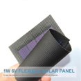 thumbnail image 4 of 1W 6V Flexible Solar Panel Small Thin Amorphous Silicon Solar Cell DIY Waterproof Camping Portable P, 4 of 5