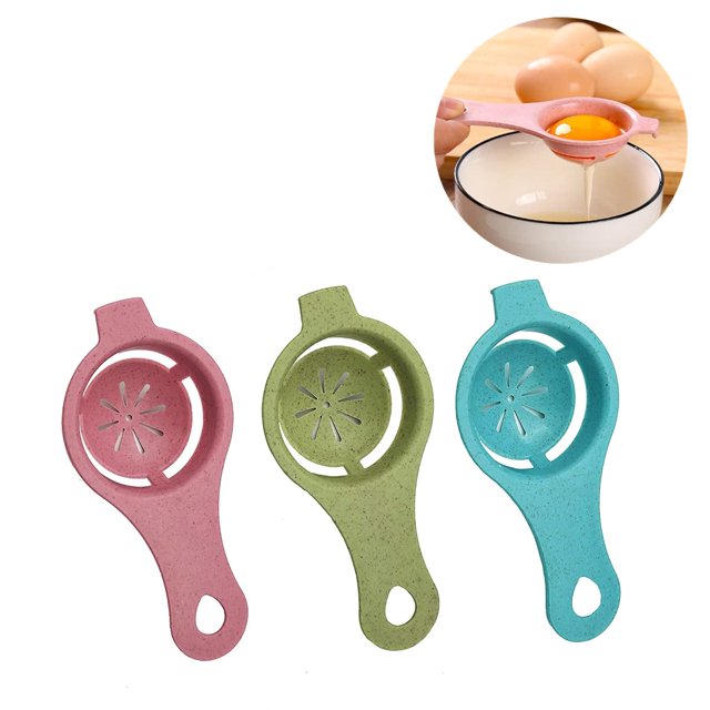 Ruitasa 3 Pcs Clara De Huevo Yema De Huevo Clara De Huevo Separador De Huevo Separador Filtro Divisor Huevo Clara De Huevo Yema De Huevo Y Clara De Huevo Separador De Huevo Separador Chefs Equipo De C