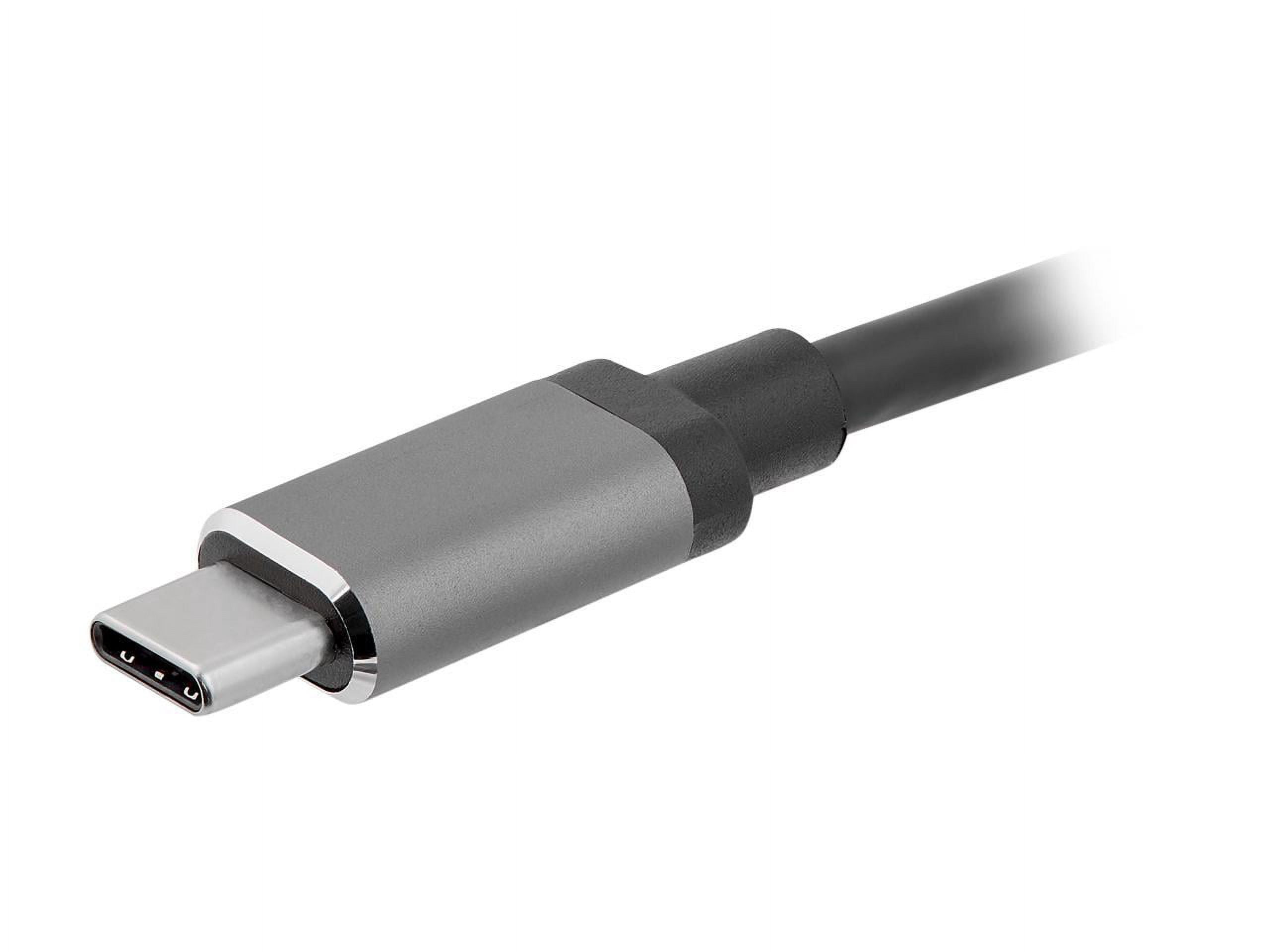 StarTech.com CDP2HDVGA USB C to VGA and HDMI Adapter - Aluminum - USB-C Multiport Adapter - 6 in / 15.24 cm Built-In Cable