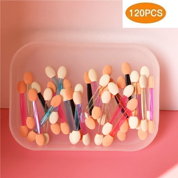 4 Color Eyeshadow Makeup Brush Set With Portable Storage Container