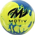 thumbnail image 2 of Motiv Max Thrill Pearl Blue Yellow Bowling Ball, 2 of 3