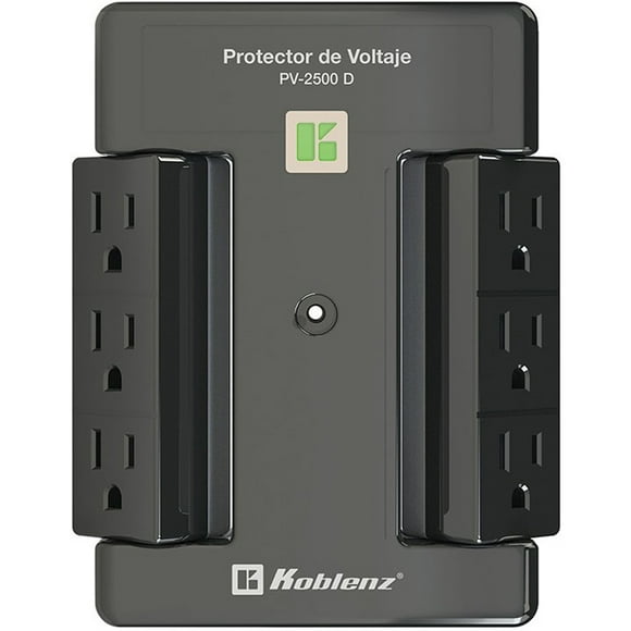 Protector de Voltaje KOBLENZ PV-2500 D 6 Contactos 2500VA