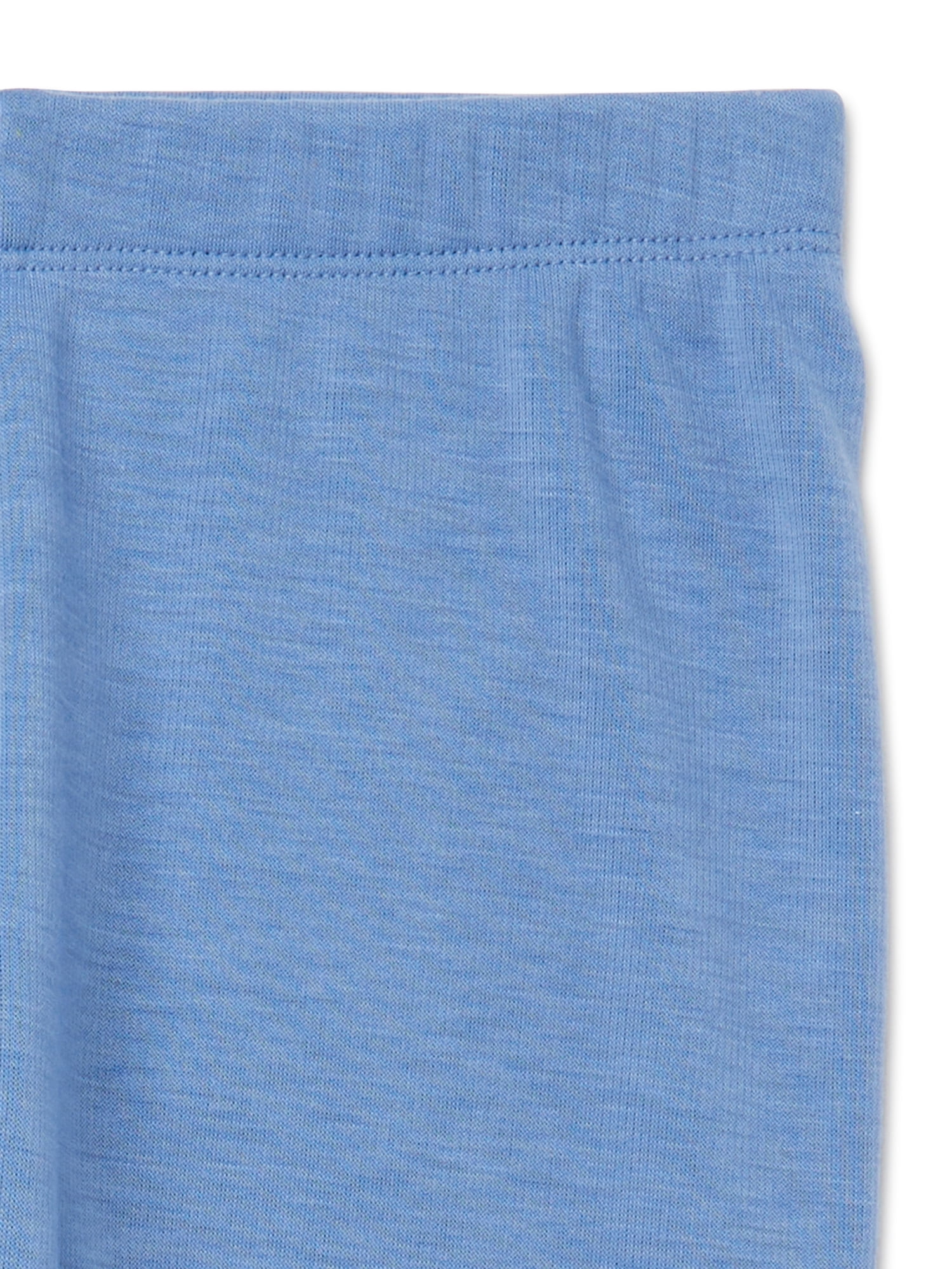 Athletic Works Girls Fleece Lined Leggings, 2-Pack, Sizes 4-18 & Plus