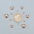 thumbnail image 4 of 690pcs 6 Sizes Tan Flat back Pearl Cabochon for Crafts Shoes Wedding Dress DIY Phone Nail Making (4mm 5mm6mm 8mm 10mm 12mm), 4 of 5