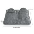thumbnail image 3 of Heated Foot Warmer Double Sided 9 Heating Levels 4 Timer Settings, Auto Shut Off Foot Heating Pad, Portable Under Desk Feet Warmer for Office Home Winter Use, 3 of 9