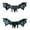 Black, variant on Wovilon Halloween Decorations Outdoor, Halloween Dinosaur Costume Role Play Wing Accessories Decoration