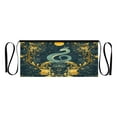 thumbnail image 7 of Yayeee Waist Apron with Pockets for Cooking Waterproof Half Server Aprons, Green Celestial Serpent, 7 of 7