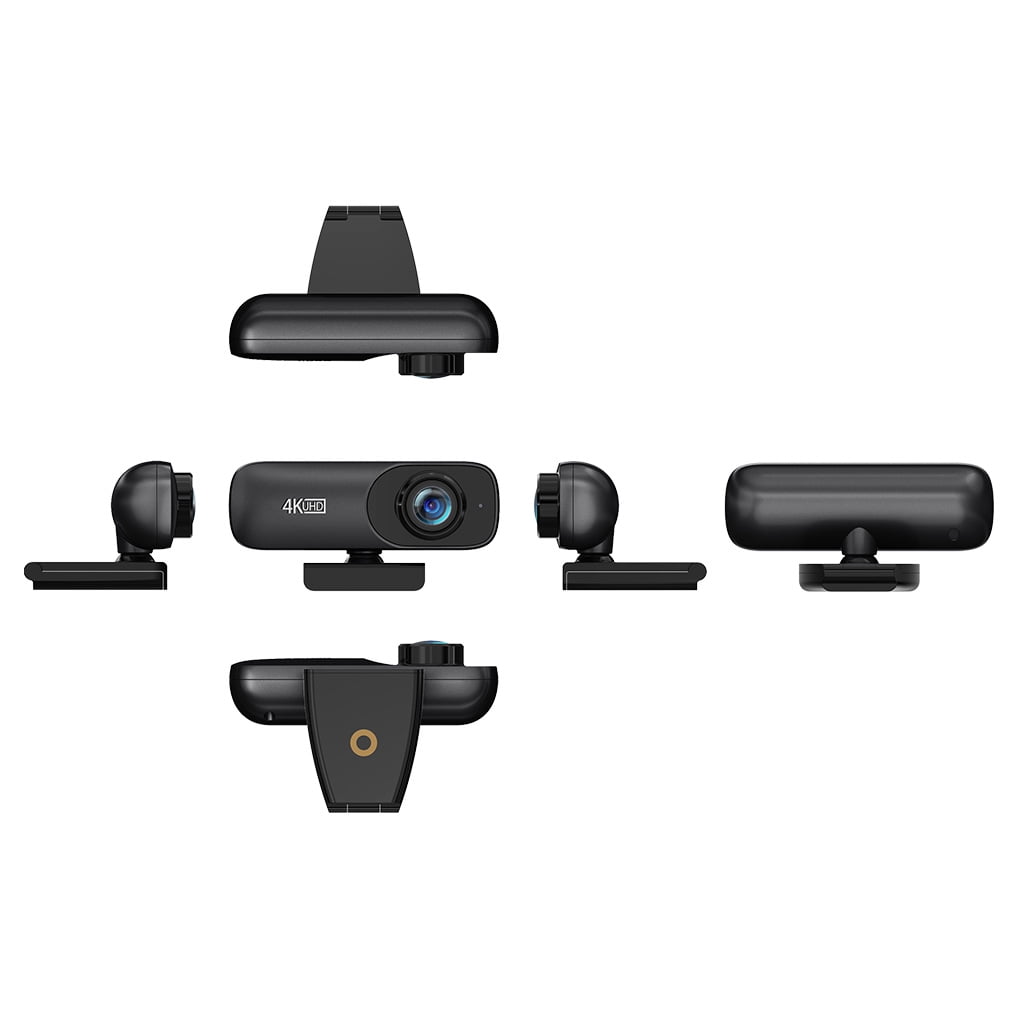 BQBQERT 4K Full High Definition Camera 120° Wide View Built-in Microphone Usb 2.0 Drive Webcam for Broadcast