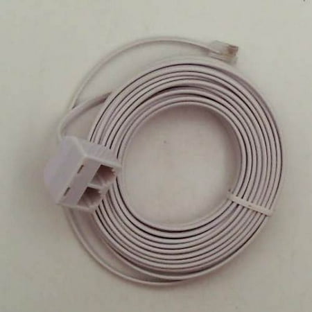 Ge Jack - Refurbished GE 76572 Dual Jack Cord (25 Feet, White)