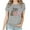 Gray, variant on VBTAPA Happy Easter Shirts for Women Funny Egg Graphic Tees Short Sleeve Cute Rabbit Bunny T-shirt Lightweight Holiday Blouse Tops Prime Sales Today Army Green XL
