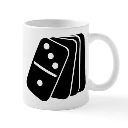 

CafePress - Domino Mug - 11 oz Ceramic Mug - Novelty Coffee Tea Cup