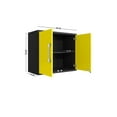 thumbnail image 3 of Eiffel Floating Garage Storage Cabinet with Lock and Key  Gloss, 3 of 8