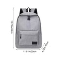 thumbnail image 3 of Concise Backpack Stylish Casual Large-Capacity Travel Backpack And Laptop Bag Versatile Lightweight Student Backpack, 3 of 6