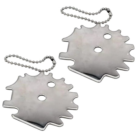 Effortless BBQ Cleaning: Portable Metal Grate Scraper & Scrubber Tool!