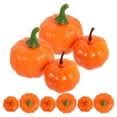 thumbnail image 4 of 12 piezas de simulación de calabaza de Halloween, accesorios de fotografía, calabaza artificial, calabaza decorativa, 4 of 6