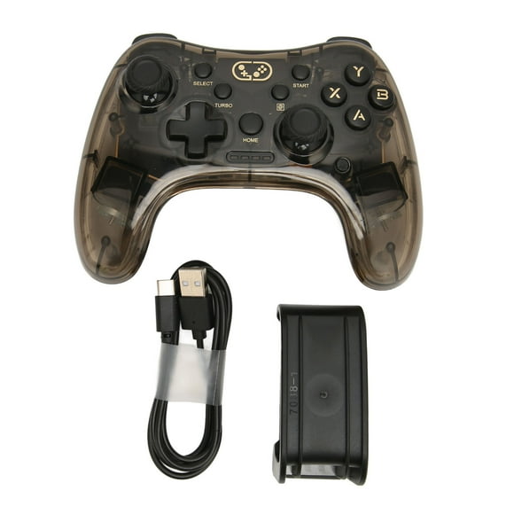 ZOUSSIQI Wireless Game Controller Bluetooth RGB Backlight Remote Gamepad Joystick for PC TV for Switch for PS3 EL225#06004