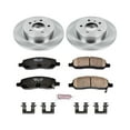 thumbnail image 3 of Power Stop Rear Stock Replacement Brake Pad and Rotor Kit KOE4658, 3 of 8