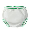 thumbnail image 4 of Yokua S-XXL Size Reusable Incontinence Briefs Leakproof Underpants for Elderly Care, 4 of 11
