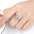 thumbnail image 5 of I'm a Wife to a Husband Circle Wings Memorial Ring - Hug From Heaven Angel Wing Ring for Women, 5 of 6