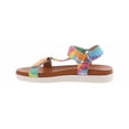 thumbnail image 5 of Jellypop Jelly Pop Quests Rainbow Sandal Multi in Size 7.5, 5 of 7