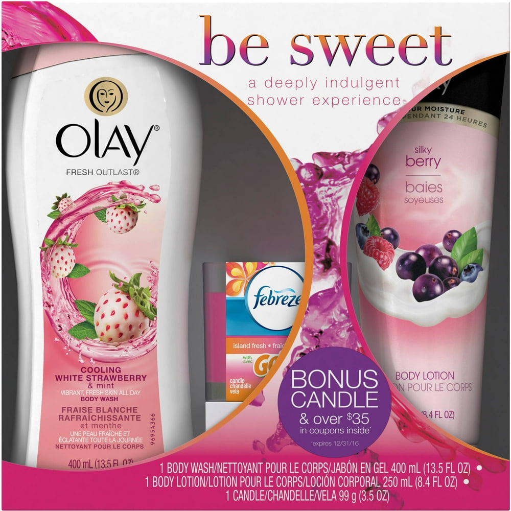 Olay Bath & Shower Gift Set (Choose Your Scent)