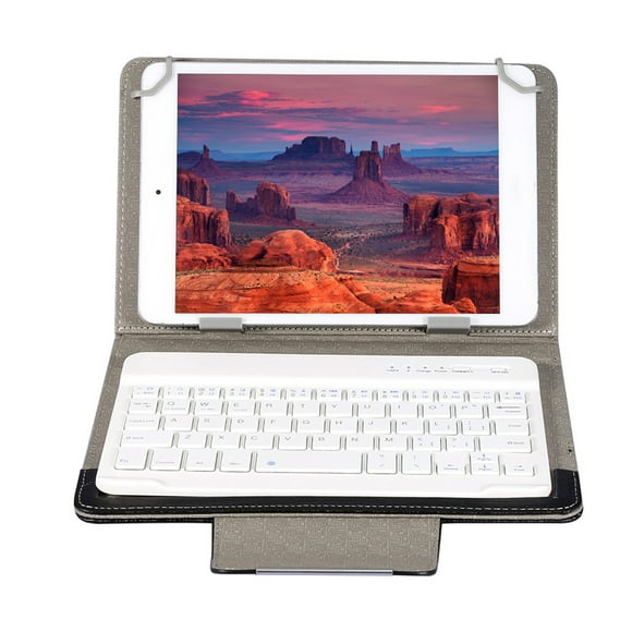 Tablet Holder,7'' Tablet Laptop Universal Bluetooth Keyboard Case Tablet Case Remarkable Clarity