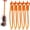 5pc, variant on Household kitchen, toilet, plumbing, sink, hair cleaner, drain tool, hand cranked toilet, unclogger