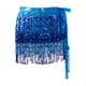 thumbnail image 3 of Bufanda con Borlas Cinturón Falda con Flecos de Lentejuelas Vestido Falda de Lentejuelas de Moda Danza Del Vientre Femenina Bufanda de La Cadera Salvador Bufanda de cadera, 3 of 10
