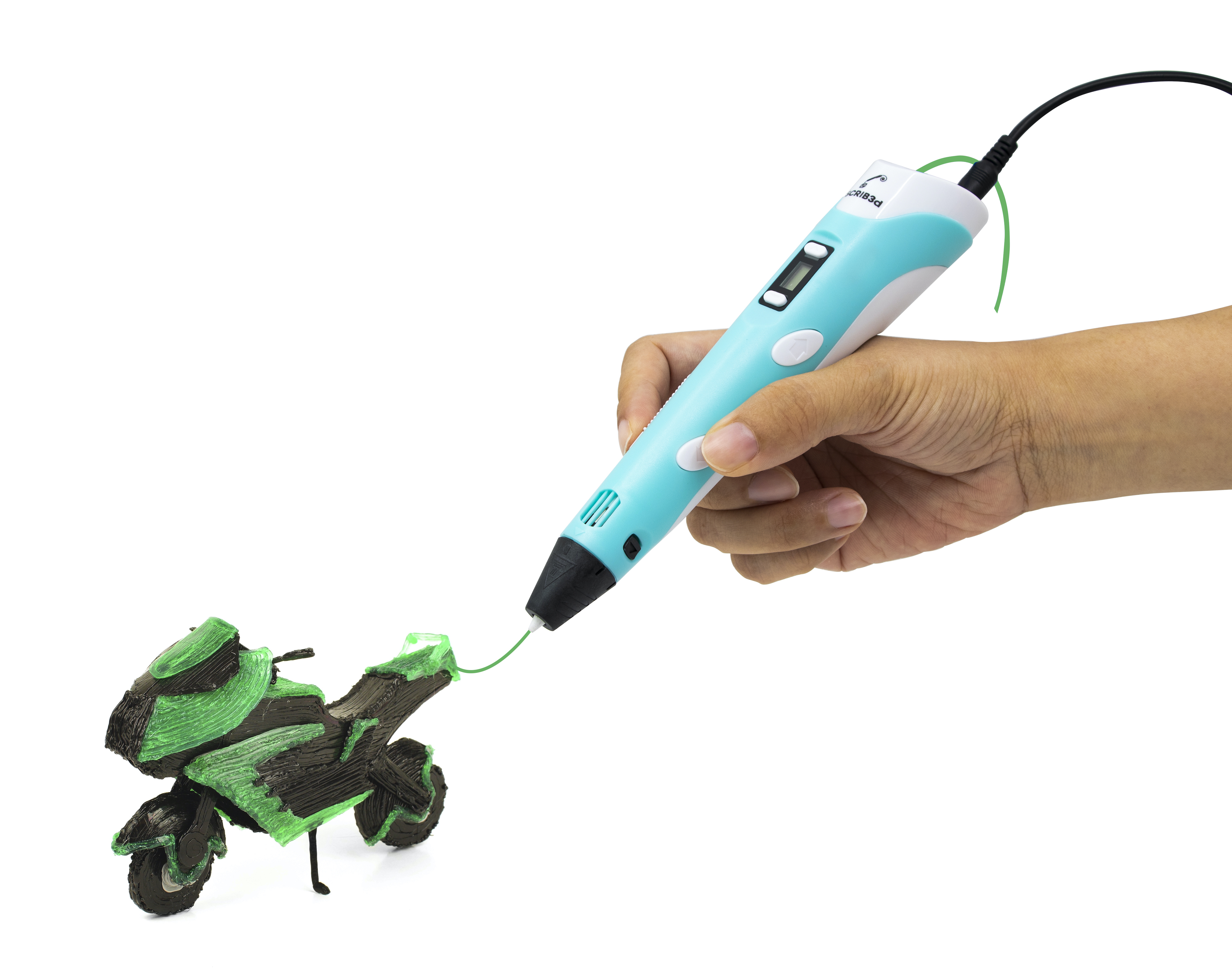 SCRIB3D P1 3D Printing Pen with Stencil Book photo 2