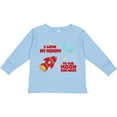 thumbnail image 3 of Inktastic I Love My Mommy to the Moon and Back Boys or Girls Long Sleeve Toddler T-Shirt, 3 of 5
