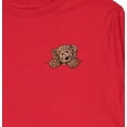 thumbnail image 4 of Inktastic Pocket Chocolate Doodle Boys or Girls Long Sleeve Toddler T-Shirt, 4 of 5