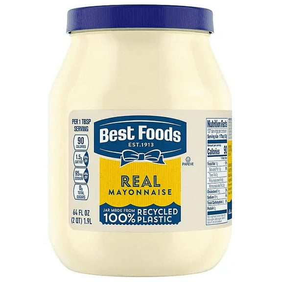 Best Foods Real Mayonnaise, 64 oz.