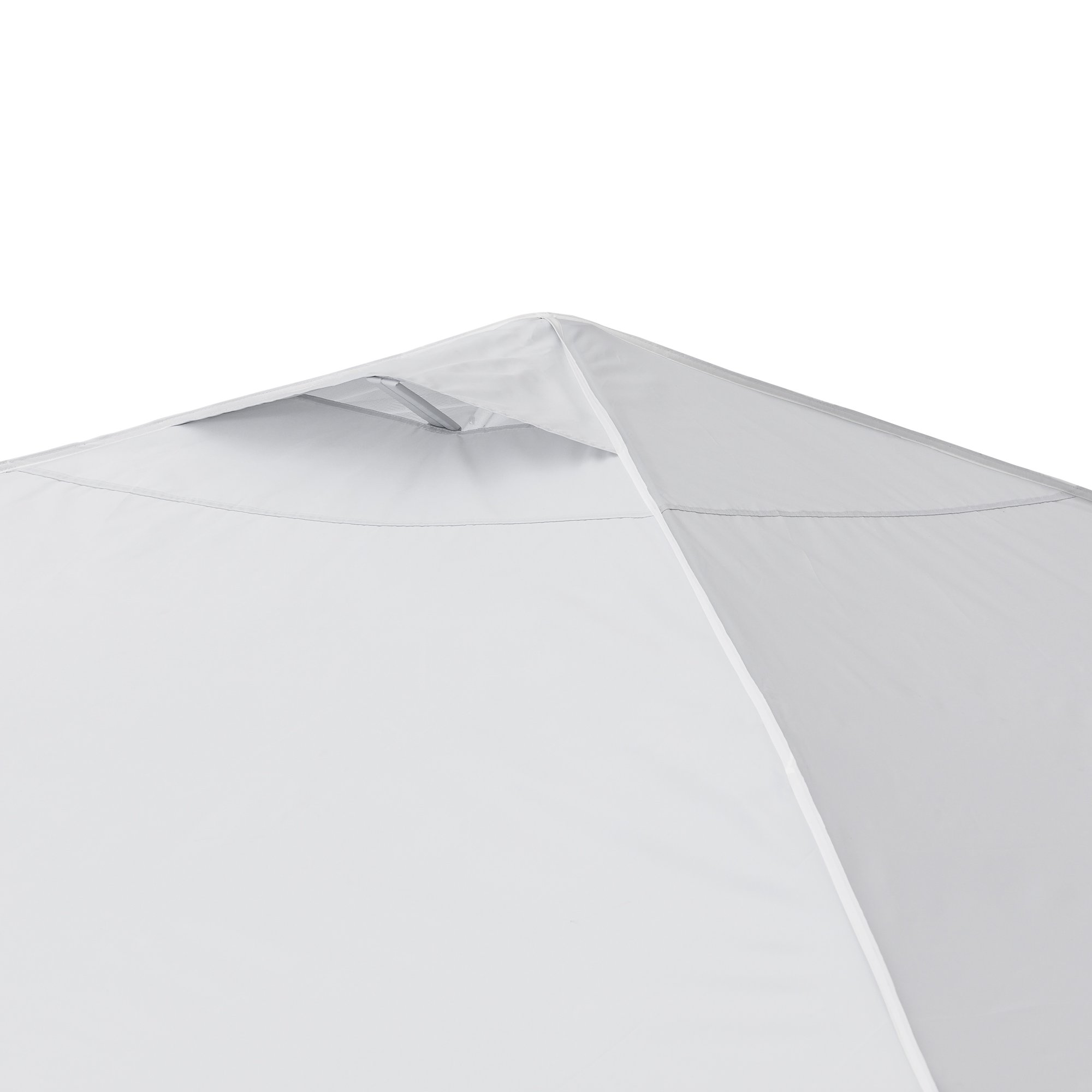 Dosel Pop-Up Instantáneo de Patas Rectas de 10 pies x 10 pies con Montaje Simple por Empuje, Blanco 8