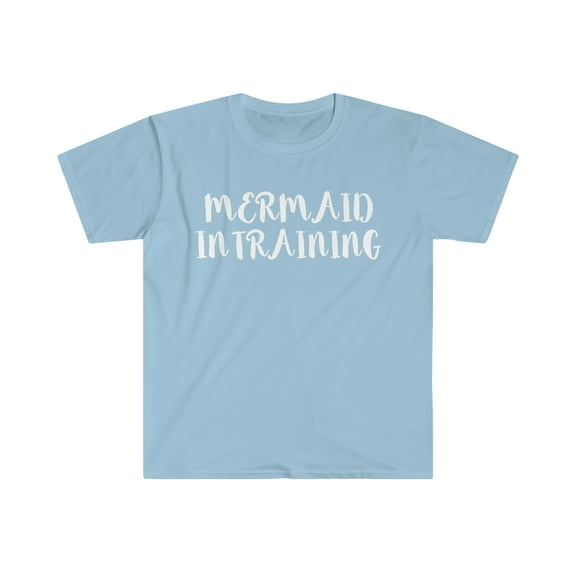 Mermaid in Training Unisex T-shirt S-3XL