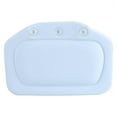 thumbnail image 3 of Bathtub Pillow, Soft Foam Padded Spa Tub Headrest Bathroom Bathtub Head Rest Pillow, Blue, 3 of 7