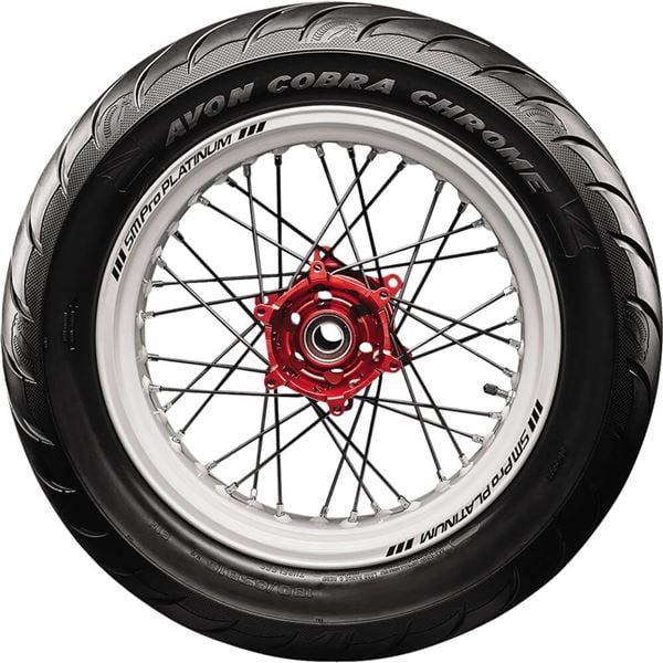 Avon Cobra Chrome Av92 Rear Motorcycle Tire 260/40R-18 (84V) Black