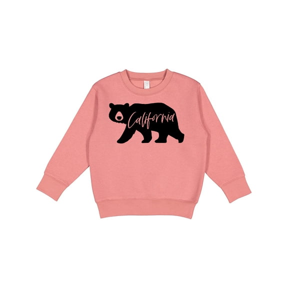 Inktastic California Black Bear Silhouette Toddler Sweatshirt