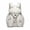 White, variant on Cute Rabbit Ear Hooded Backpack for Women Kawaii Plush Bunny Ears Fashion Travel Rucksack Grey for Travel