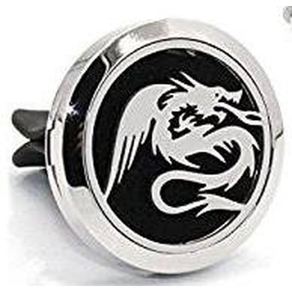 Difusor aromático para auto Aromabug Dragon de acero inoxidable de 30 mm