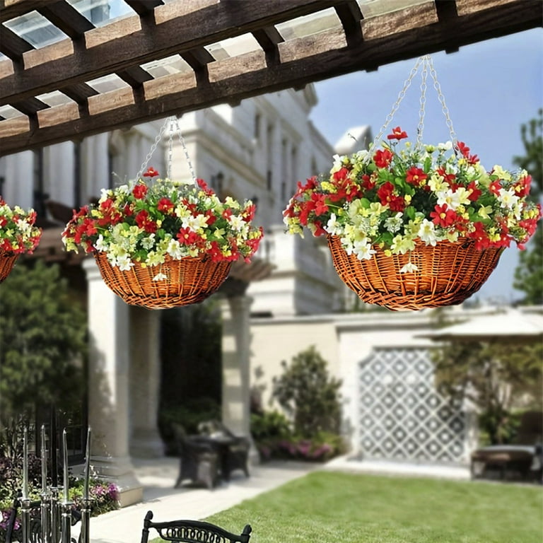 Bxaolu Chain for Hanging Plants,11 Inch Silver Hanging Chain, Small Hanging  Basket Chain with Hook for Bird Feeder Hanging Basket Extender Porch Wind  Chime (Silver, 11 Inch-2PC) - Walmart.com