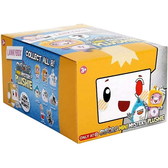 Bonkers Toys Kids Stuffed Animals & Plush Toy with Box, Cyborg