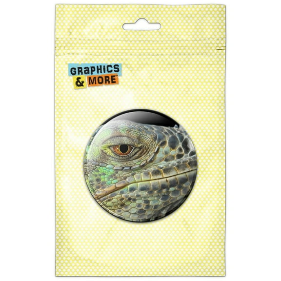 Lizard Profile Pinback Button Pin Badge