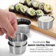 thumbnail image 5 of 6 Tazas de Salsa para Mojar Acero Inoxidable 2 Onzas, Mini Tazones Salsa, Condimentos Metal Reutilizables, Recipientes Ramequines (Dorados), 5 of 5