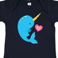 thumbnail image 4 of Inktastic Cute Narwhal Boys Baby Bodysuit, 4 of 5