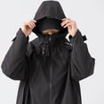 thumbnail image 3 of Jacket men's spring functional zipper work style jacketMatte Black Size S, 3 of 5