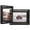 Black-5x7, variant on 2 Pack 5x7 Rotating Floating Picture Frames Double-sided Display With Hd Glass Front Wooden Distressed Frame For Vertical Or Horizontal Tabletop  Black