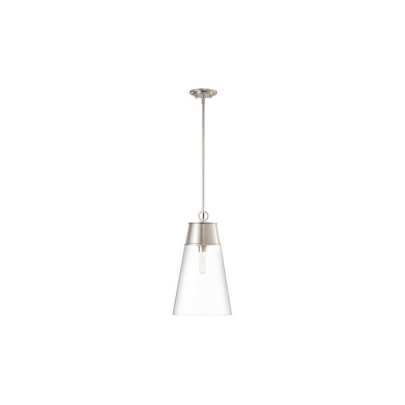 Z-Lite - Wentworth - 1 Light Pendant In Restoration Style-21.5 Inches Tall and